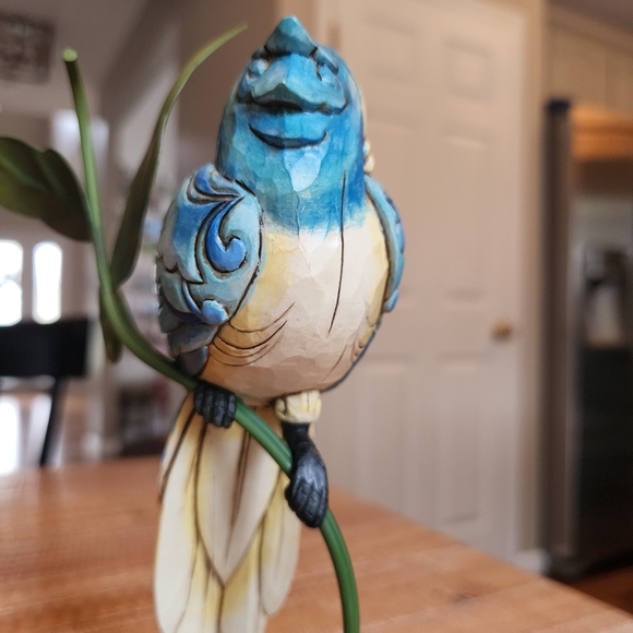 Jim Shore Parrot Pretty Bird 2007 Retired #4009249 Heartwood Creek 8" Tall - Picture 5 of 11